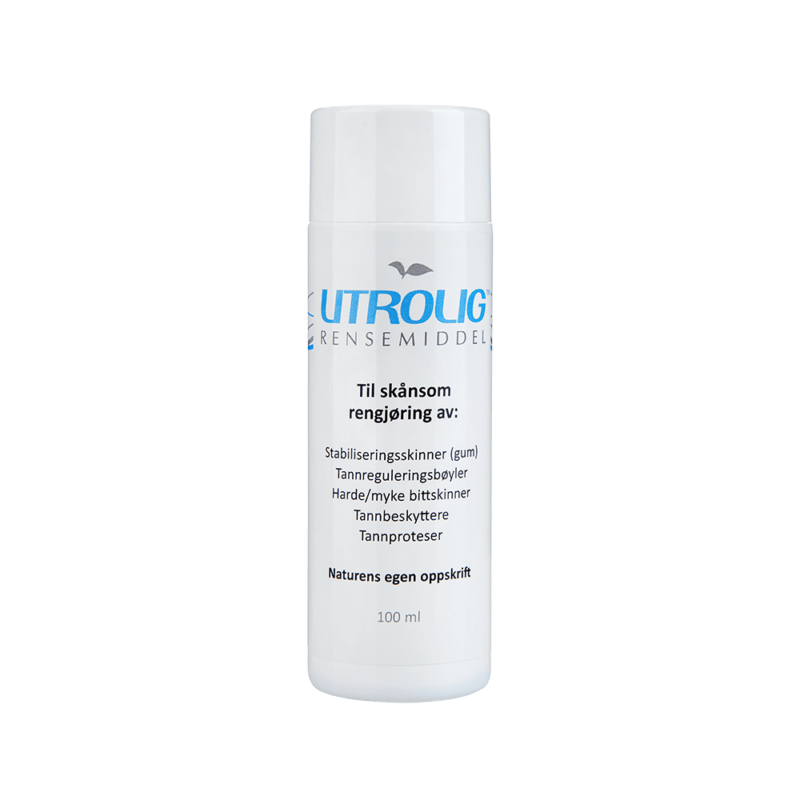 Utrolig Rensemiddel 100 ml - til stabiliseringsskinner (gum) og tannproteser