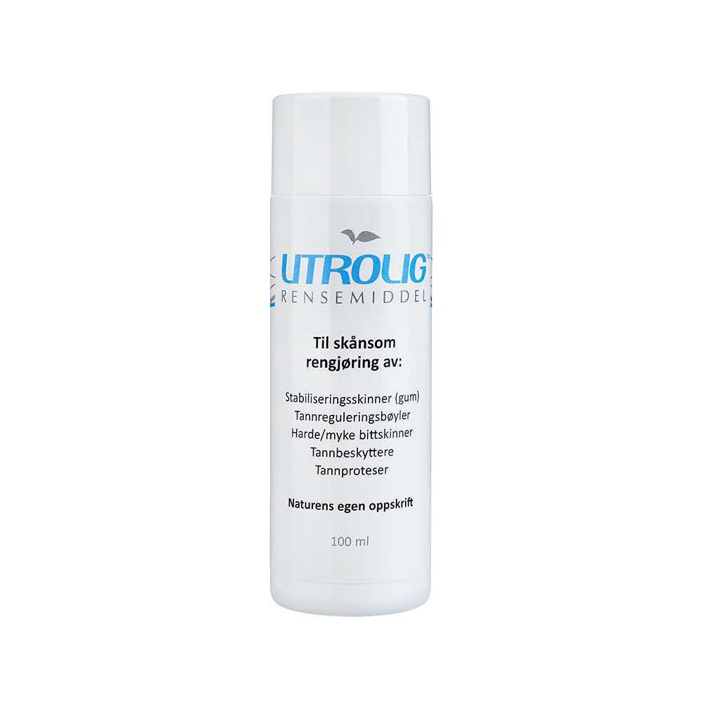 Utrolig Rensemiddel 100 ml - til stabiliseringsskinner (gum) og tannproteser