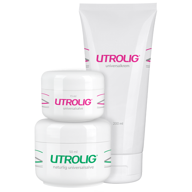 DEAL - Utrolig Synergi Pluss - Universalkrem 200 ml + Universalsalve (original) 15 ml + Naturlig Universalsalve 50 ml