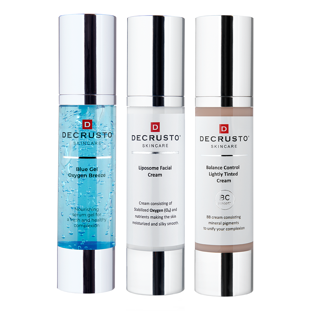 Super Trio - Serum, dagkrem og en lett farget dagkrem