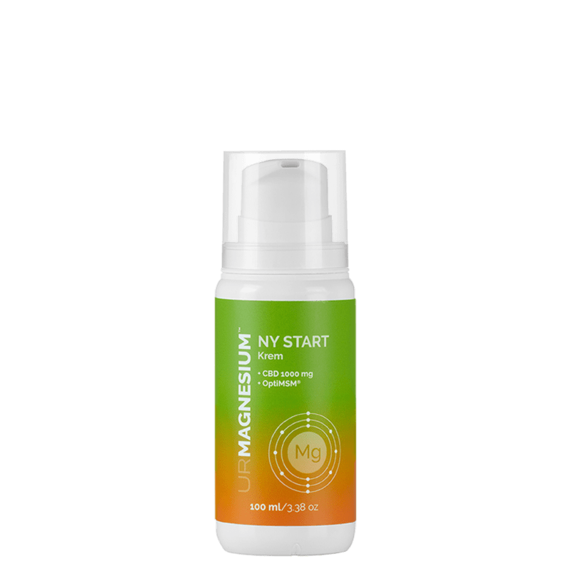 DEAL - Ny start - CBD krem med magnesium for ømme og stive muskler