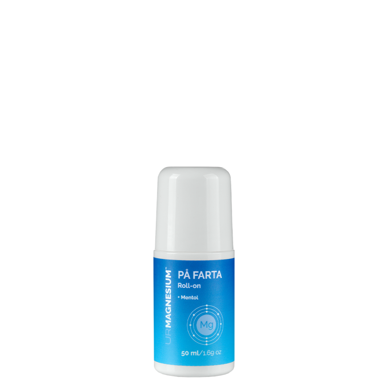 På farta - kjølende magnesium roll-on for stram muskulatur og lett hodepine