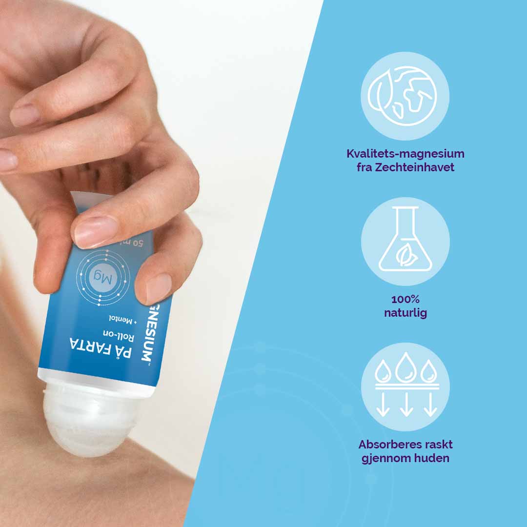 På farta - kjølende magnesium roll-on for stram muskulatur og lett hodepine - Bilde 5