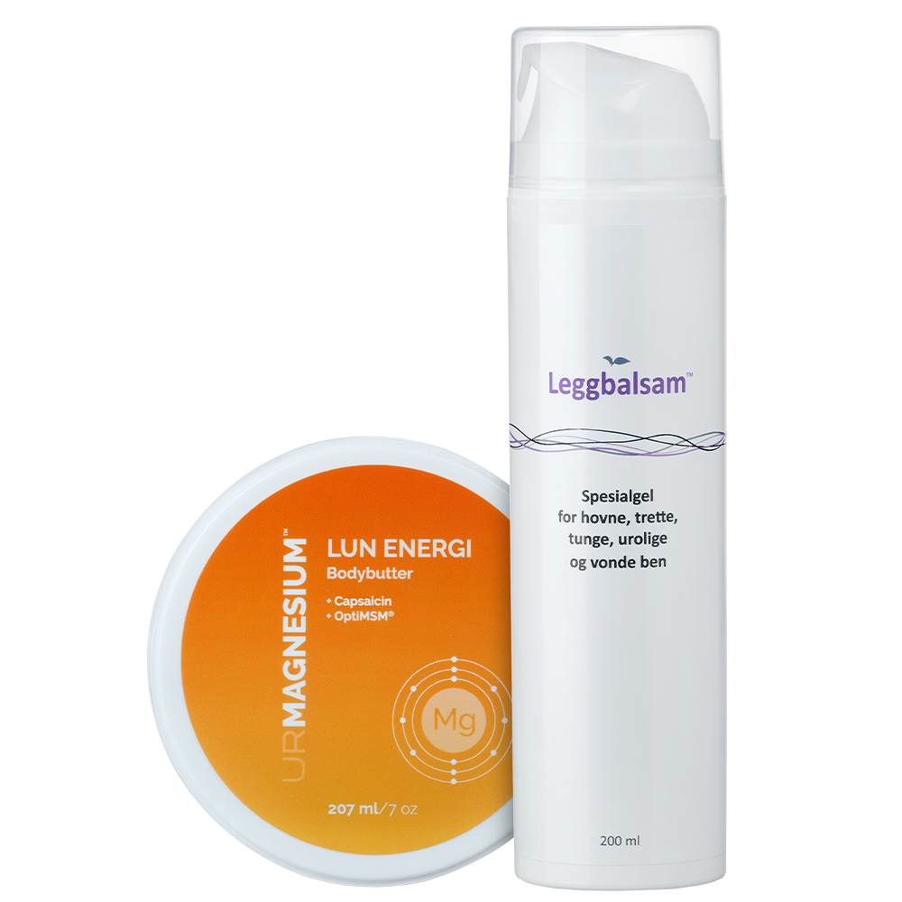 Koz - Leggbalsam + magnesium bodybutter