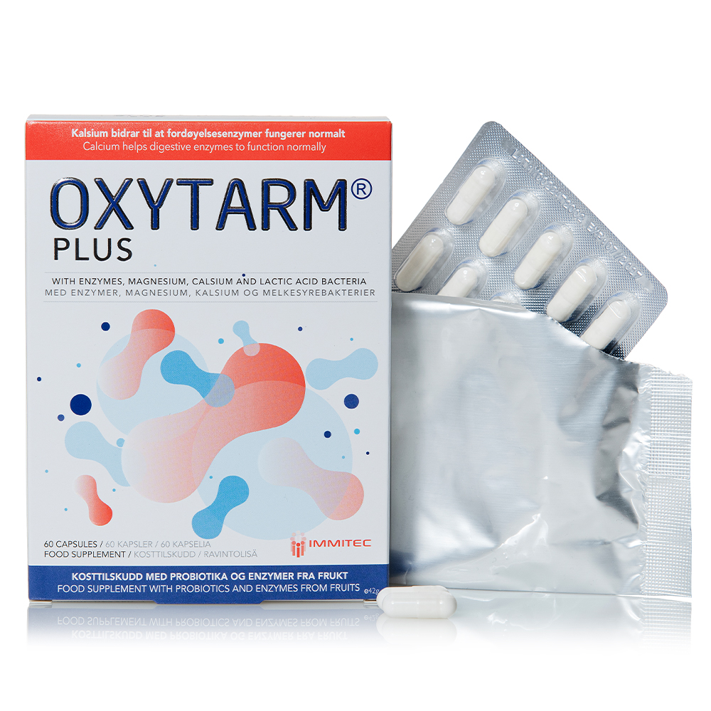 OxyTarm Plus 60 tabletter - støtter fordøyelsen - Bilde 2