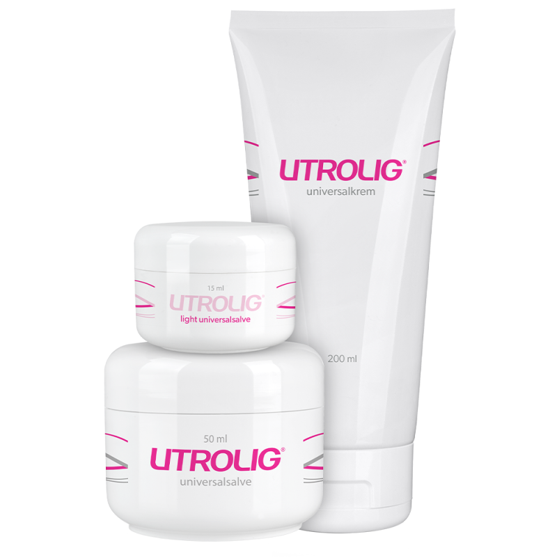 DEAL - Familiefavoritt Pluss - Universalkrem 200 ml + Universalsalve (original) 50 ml + Light Universalsalve 15 ml
